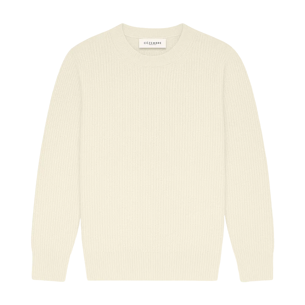 Pull SABLONS (Mérinos/Cachemire)