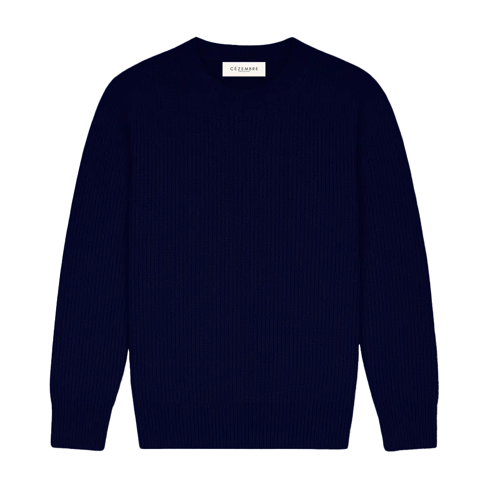 Pull SABLONS (Mérinos/Cachemire)