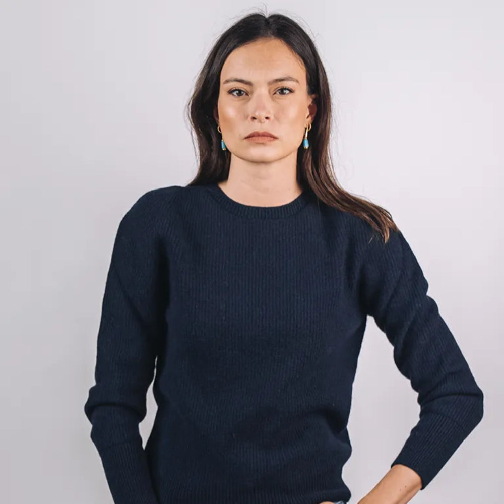 Pull SABLONS (Mérinos/Cachemire)