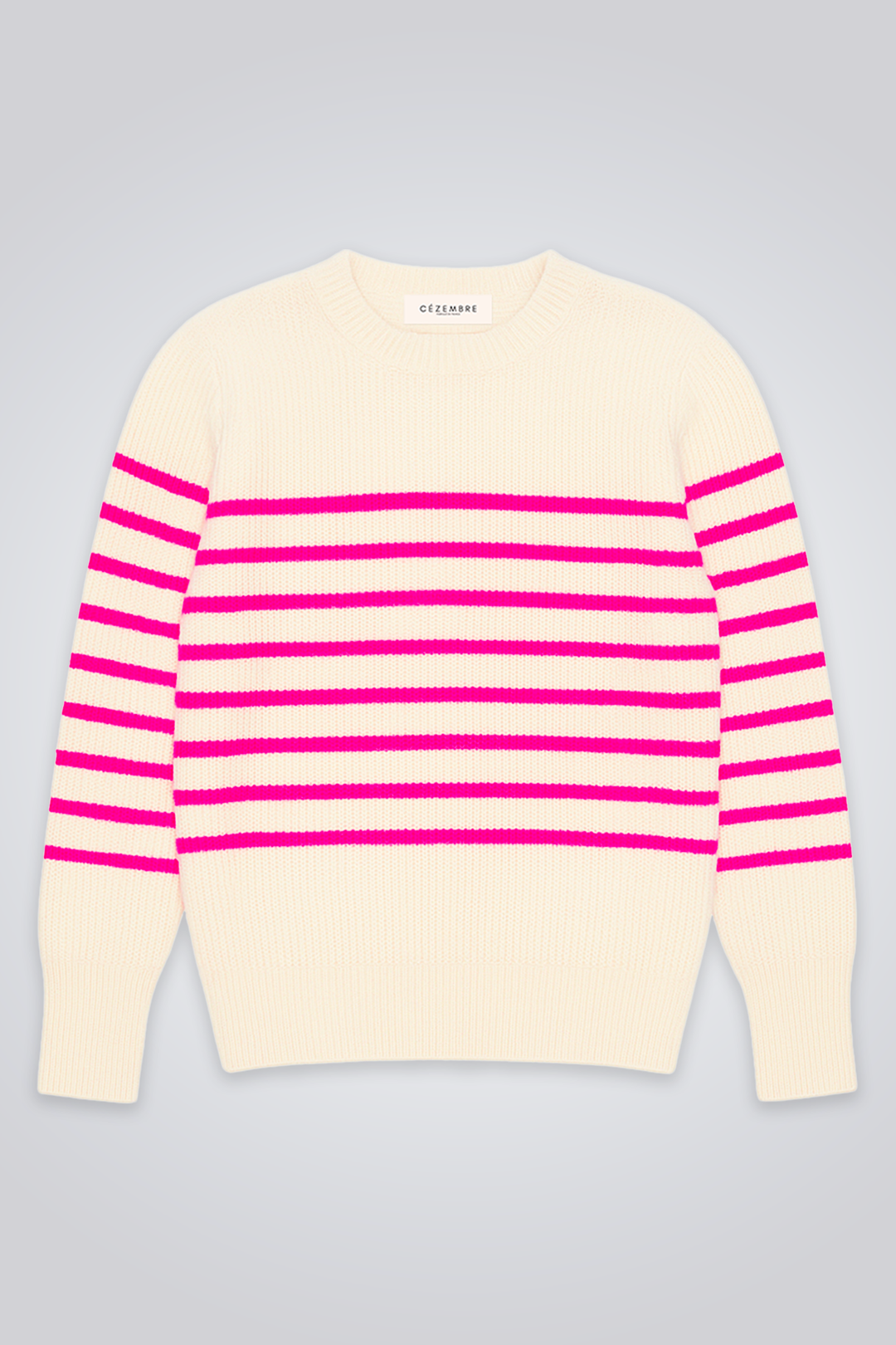 Vue Face #couleur_ecru-rose neon