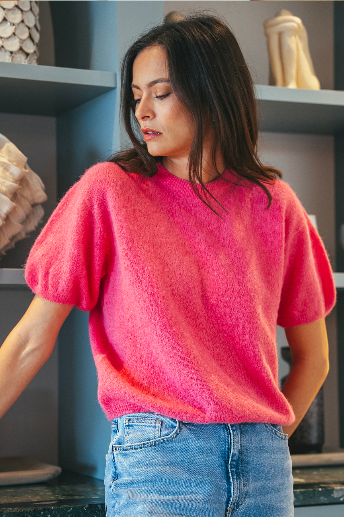 T-shirt en alpaga - ANNETTE