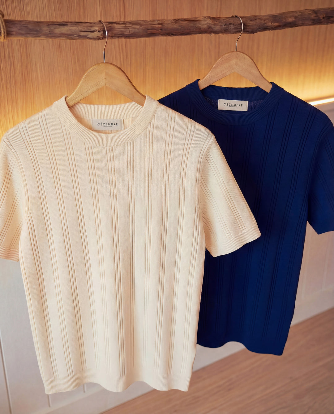 T-shirt en coton & cachemire - ARTHUR