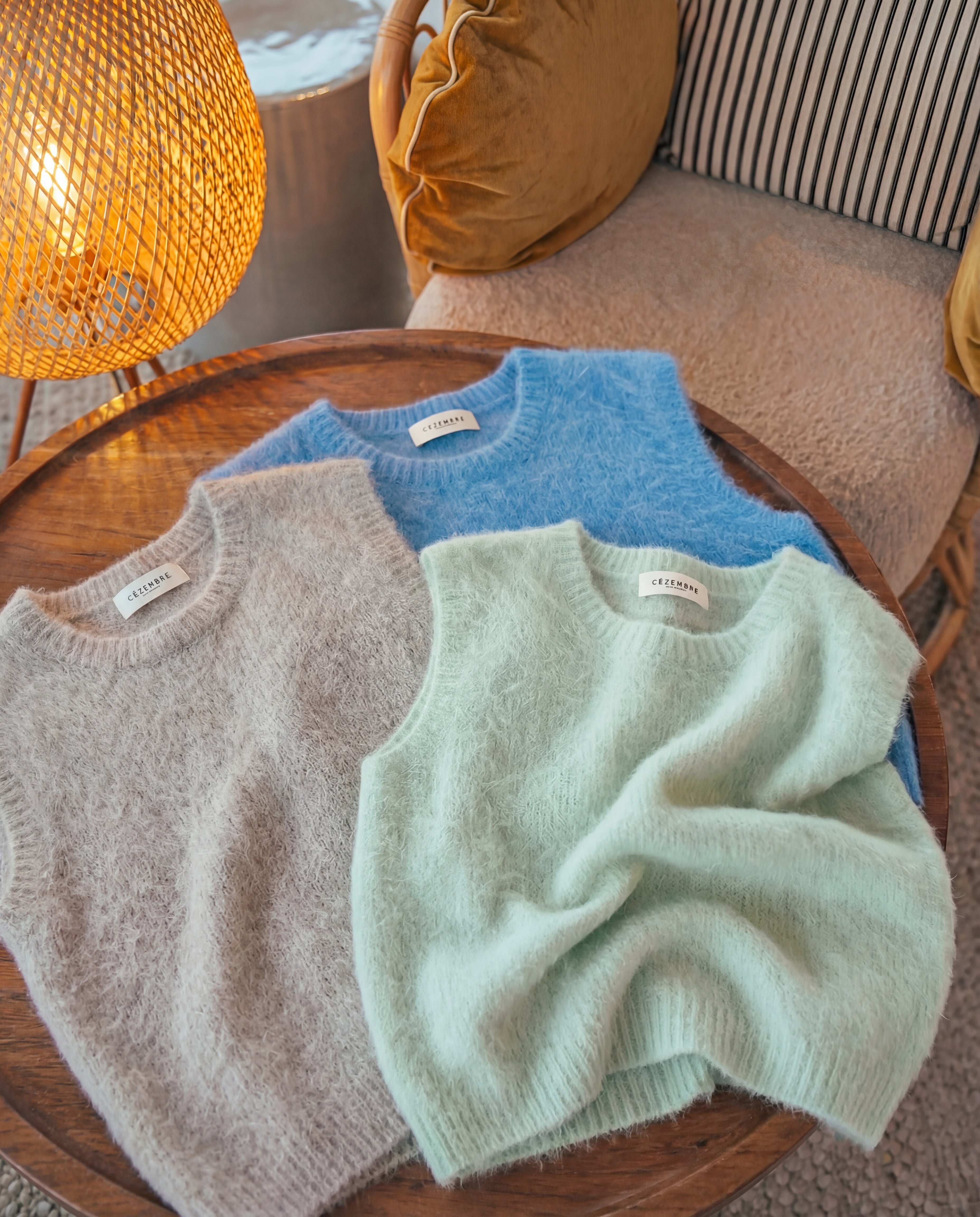 Pull sans manches en alpaga - ROMY