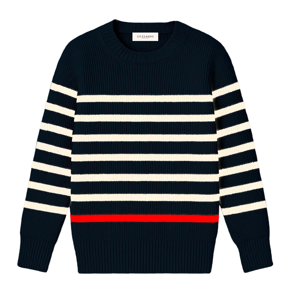 CHEVRETS Striped Sweater