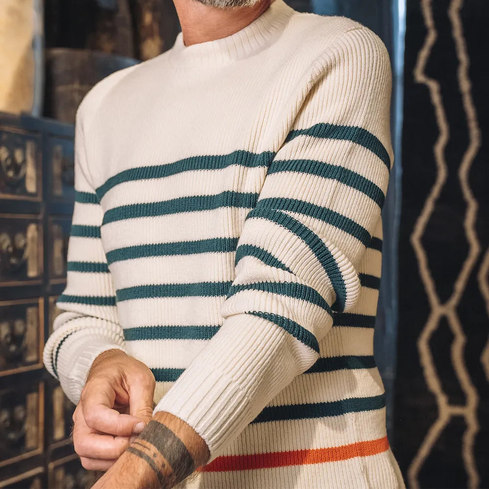 CHEVRETS Striped Sweater