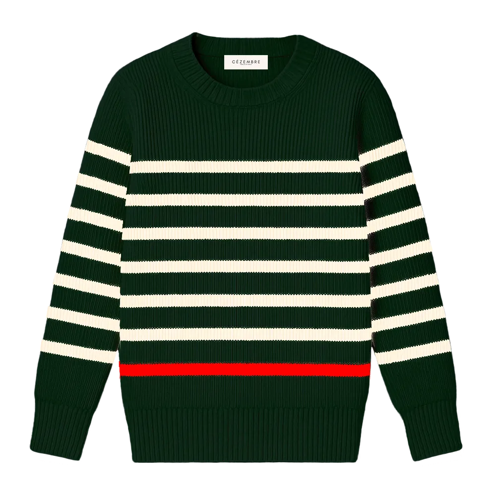 CHEVRETS Striped Sweater