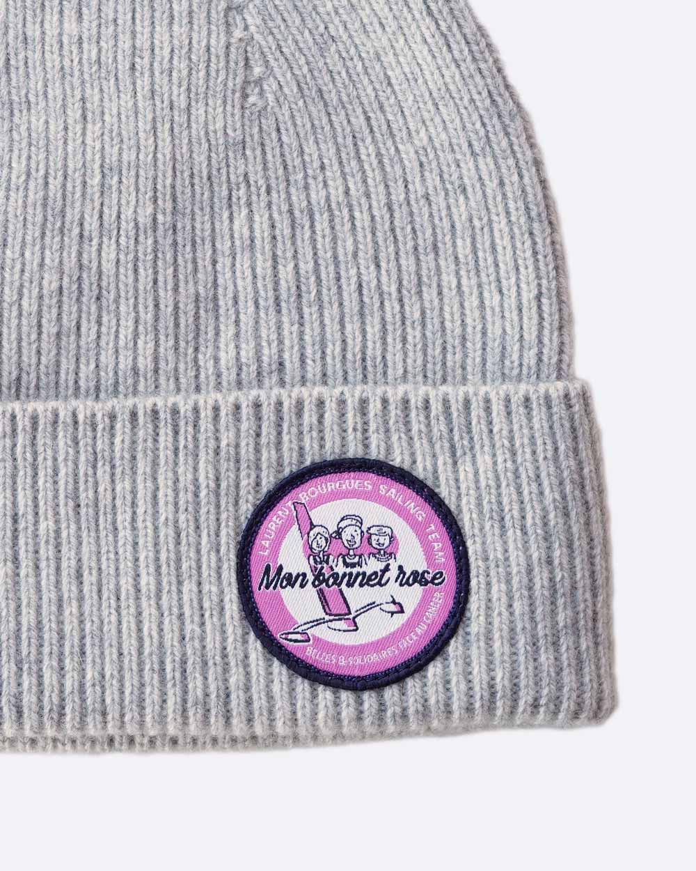 Bonnet en mérinos & cachemire - Mon Bonnet Rose