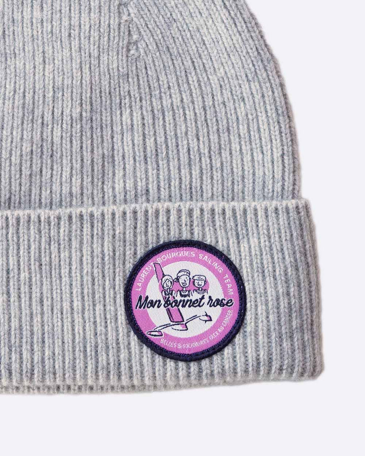 Bonnet en mérinos & cachemire - Mon Bonnet Rose