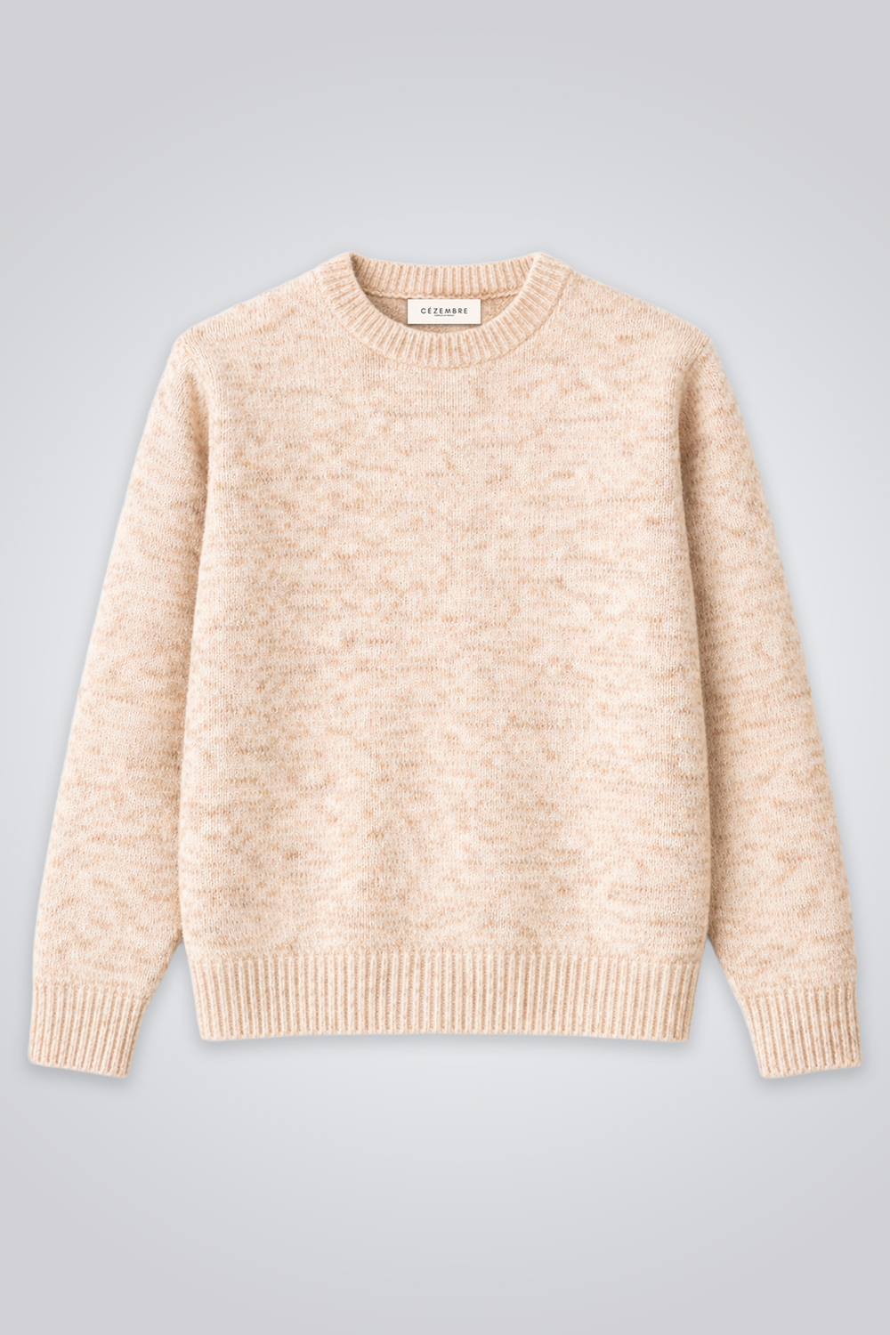 Vue Face #couleur_beige chiné, ppf