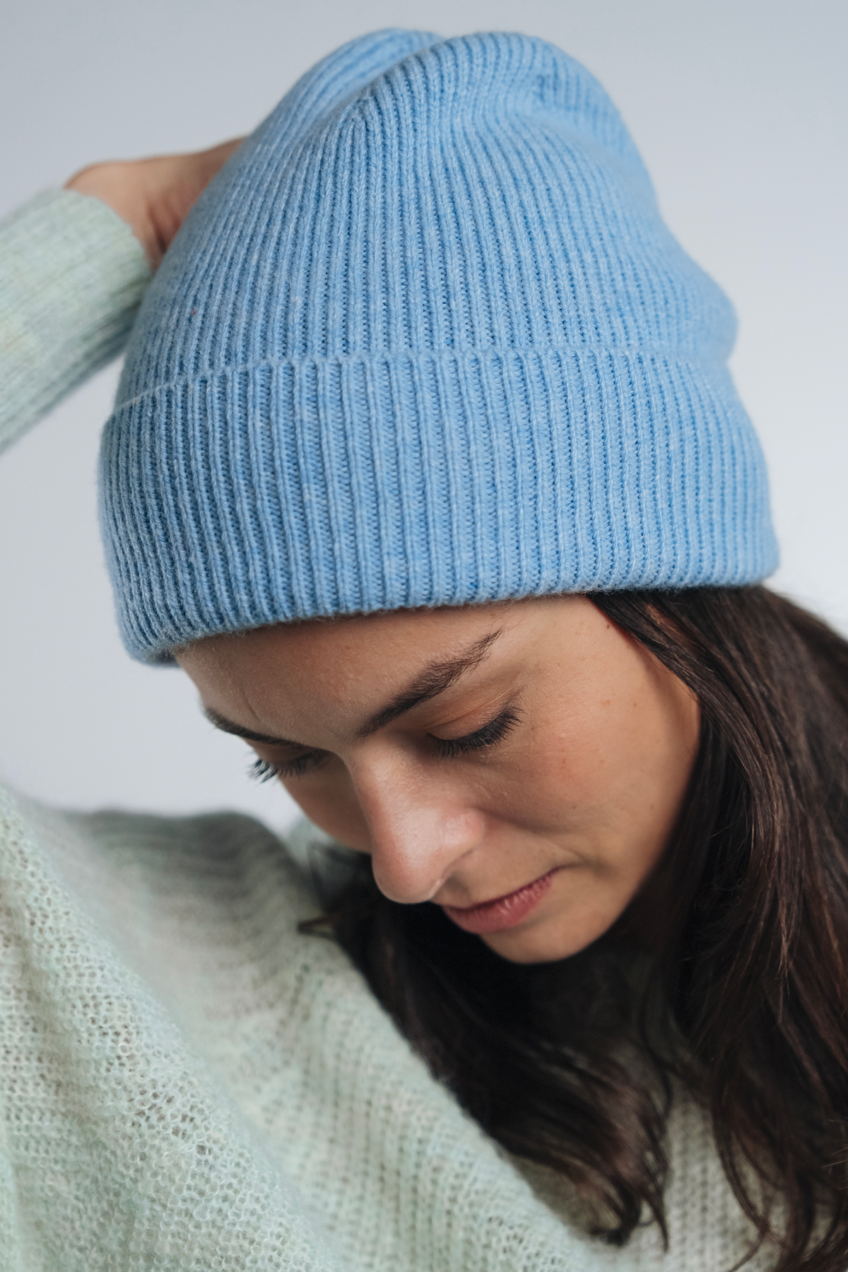 Bonnet en mérinos & cachemire - GRAND-BÉ