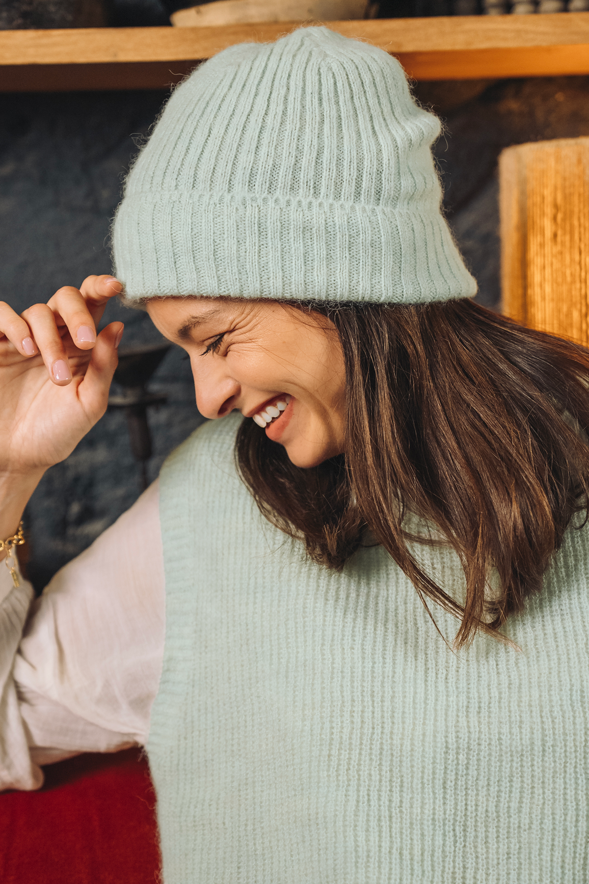 Bonnet en alpaga - HARBOUR