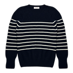 Pull SABLONS RAYÉ (Mérinos/Cachemire)