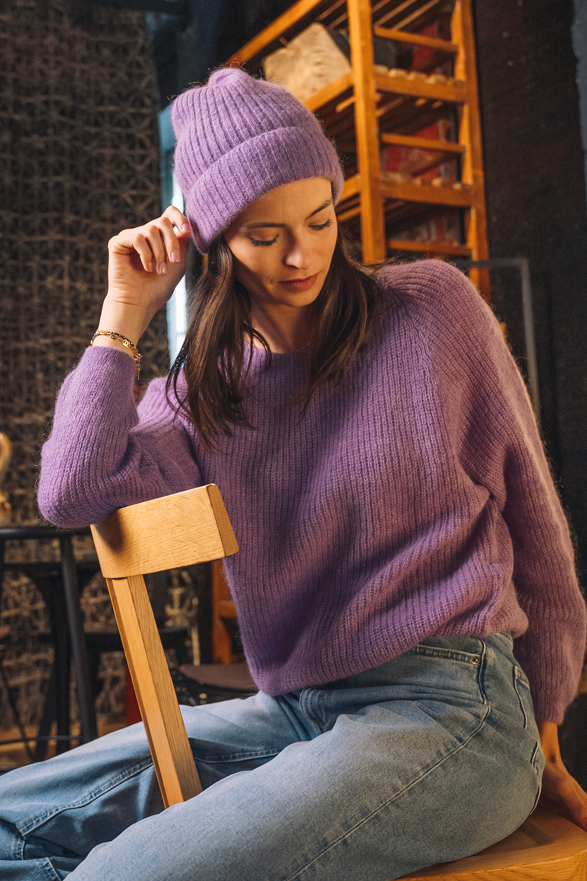 Pull en alpaga - ROCHEBONNE