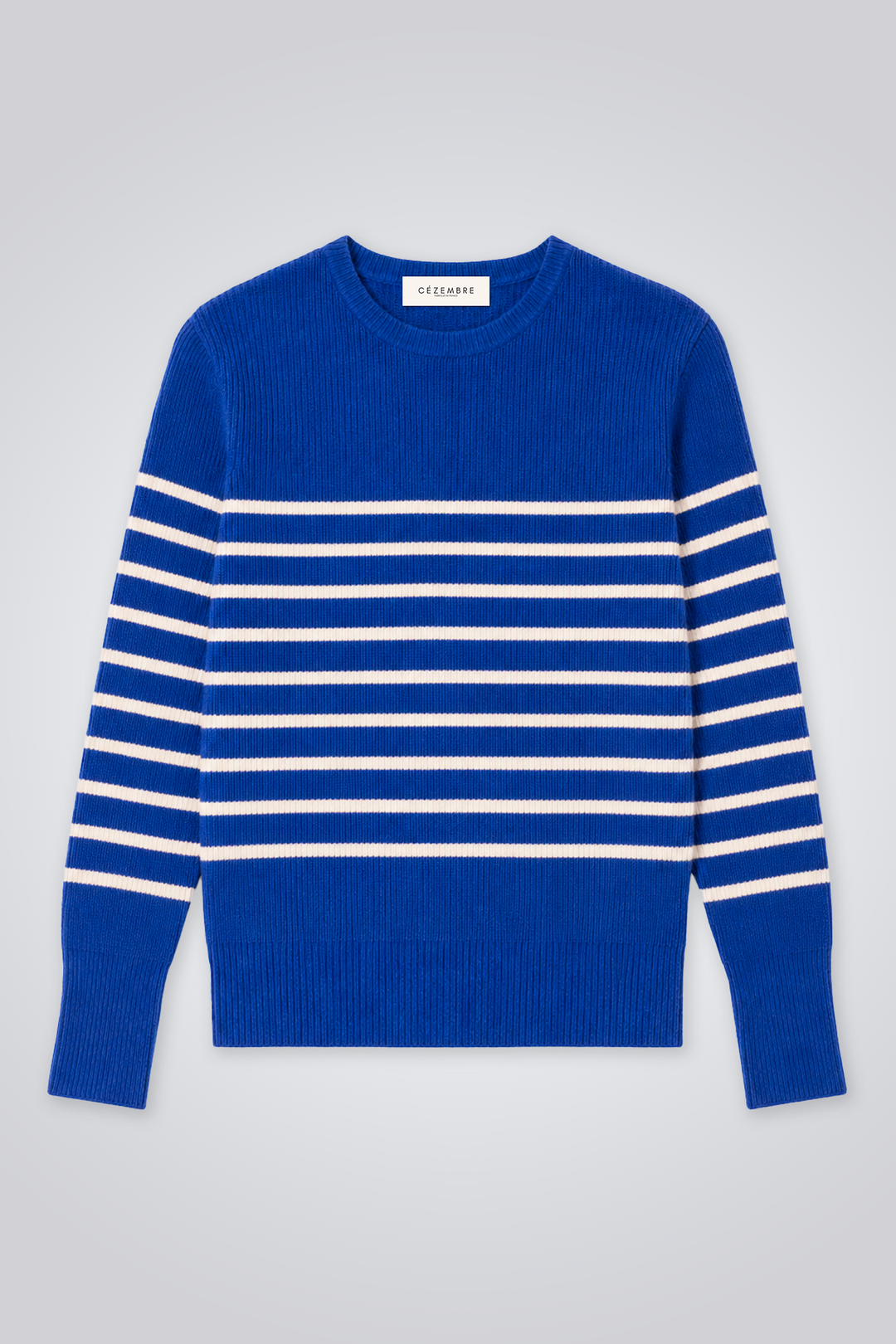 Vue Face #couleur_bleu electrique-ecru