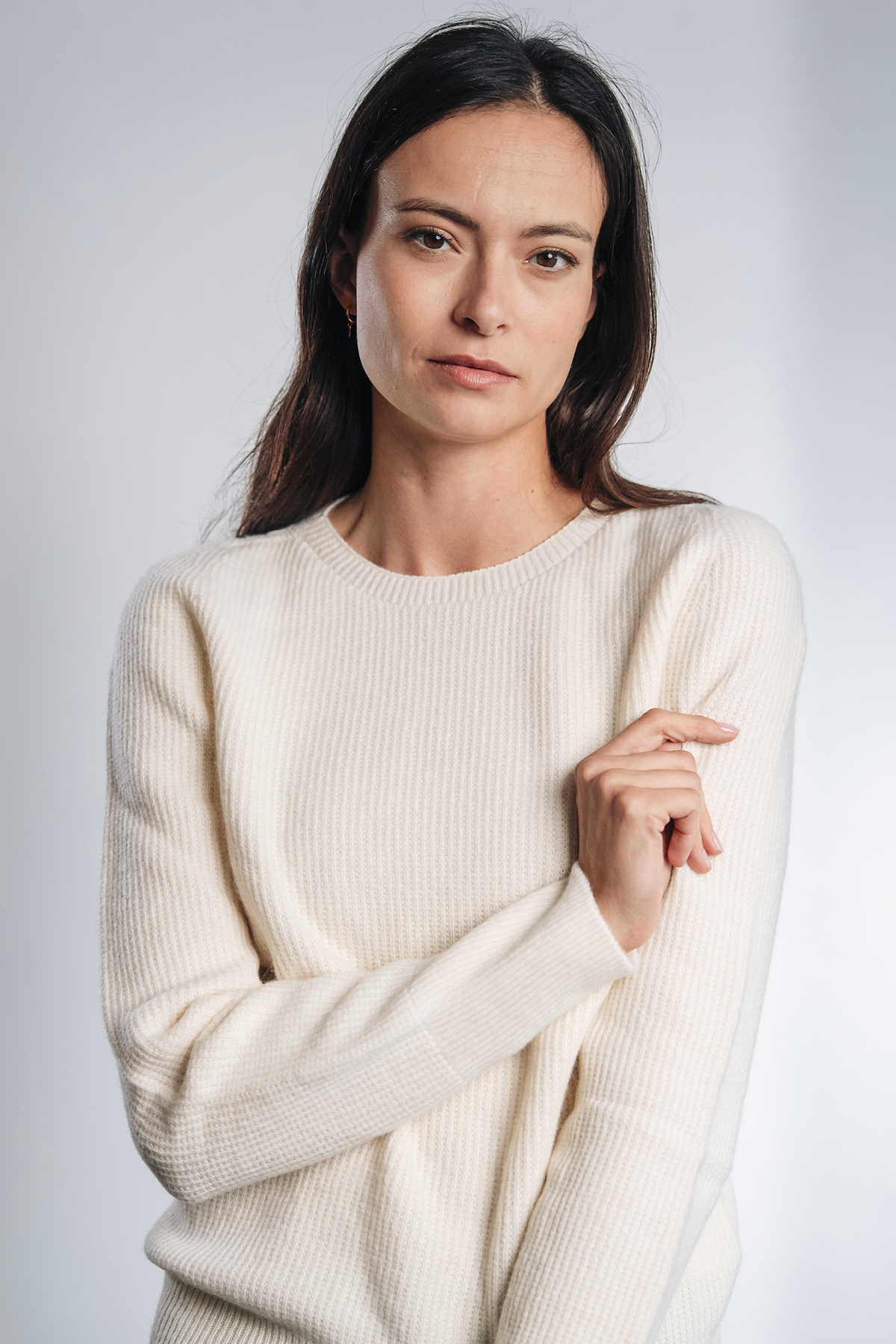 Pull en mérinos & cachemire - SABLONS