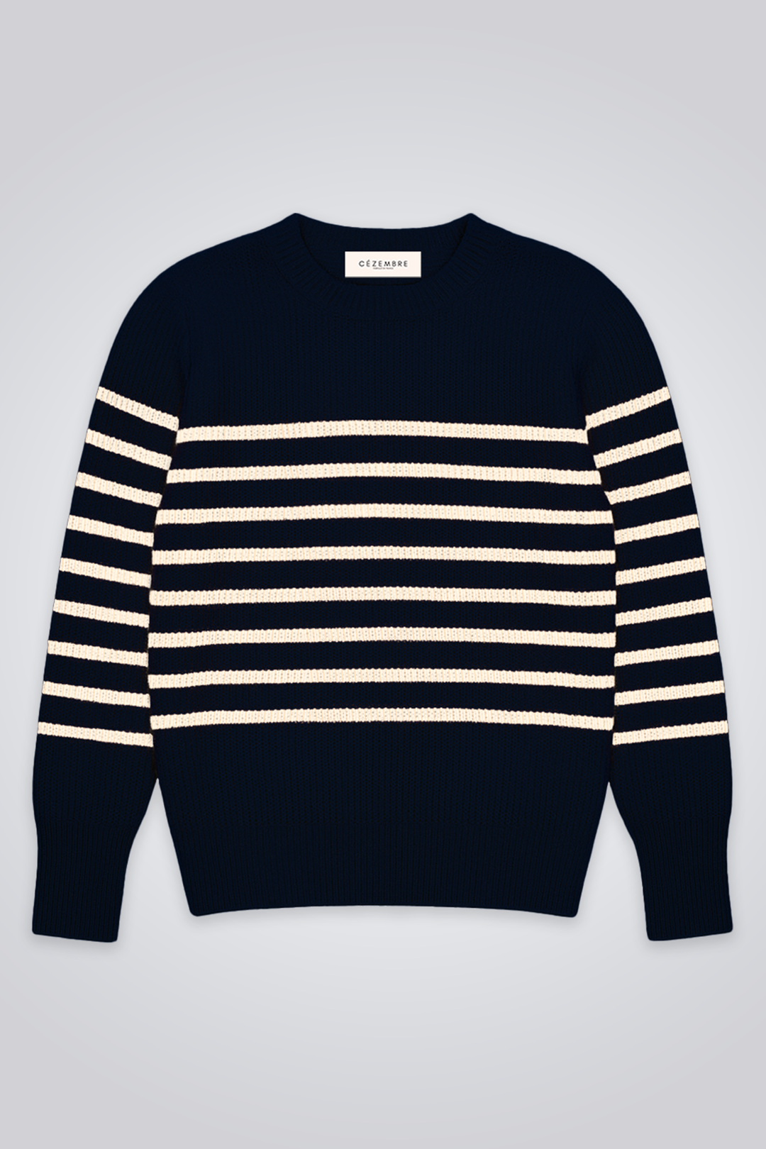 Vue Face #couleur_marine-ecru