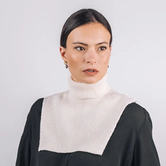 Plastron TOUESSE (Mérinos/Cachemire)